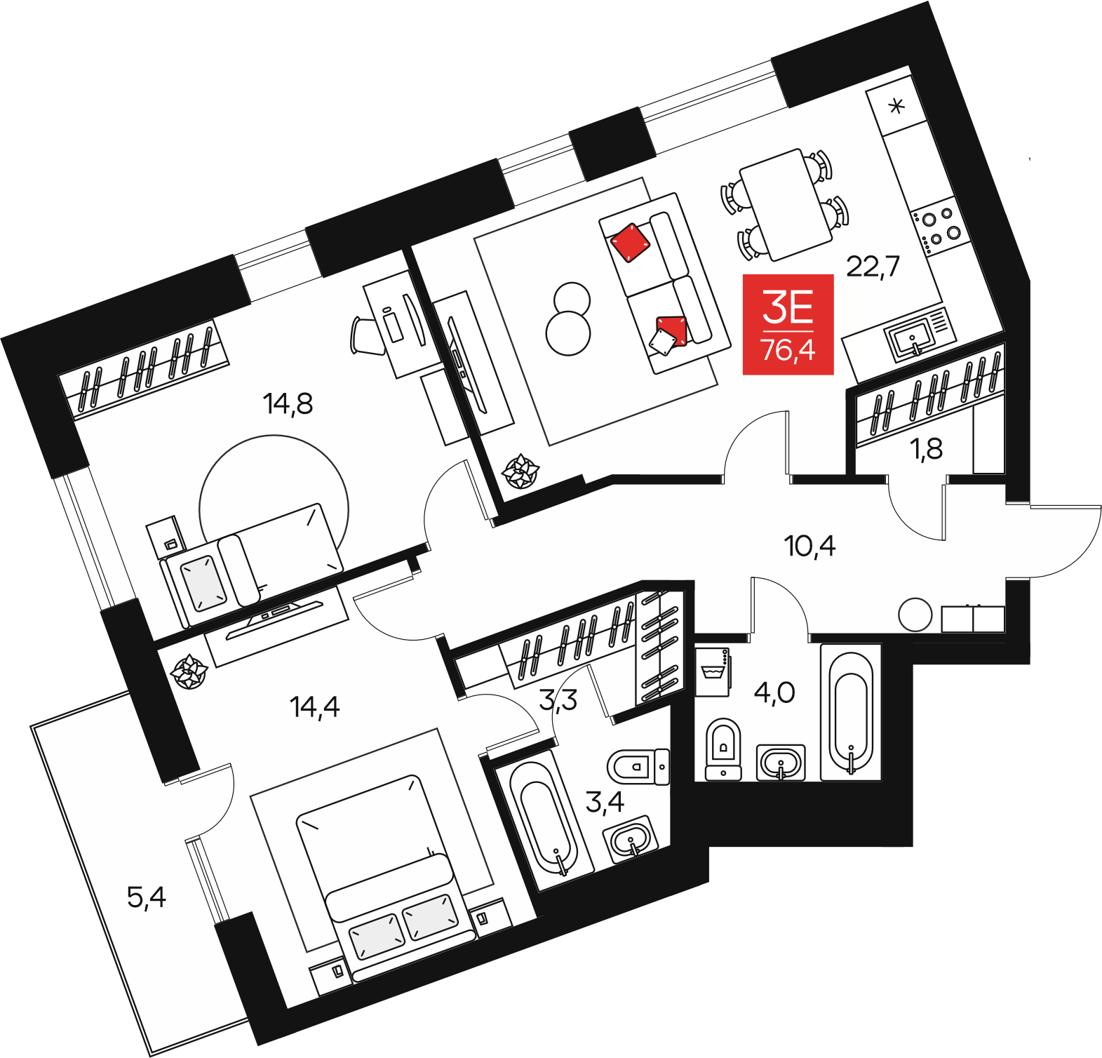 Планировка квартиры