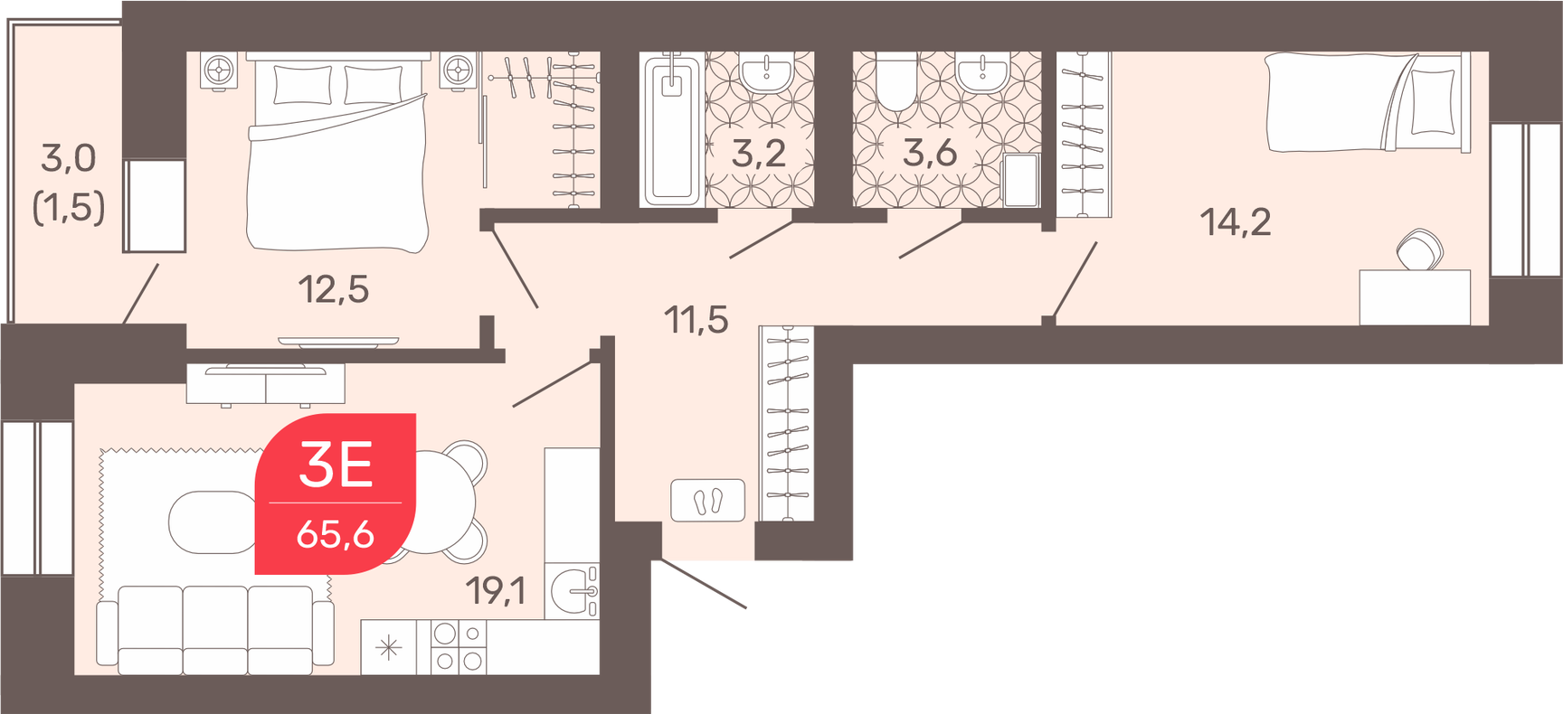 Планировка квартиры