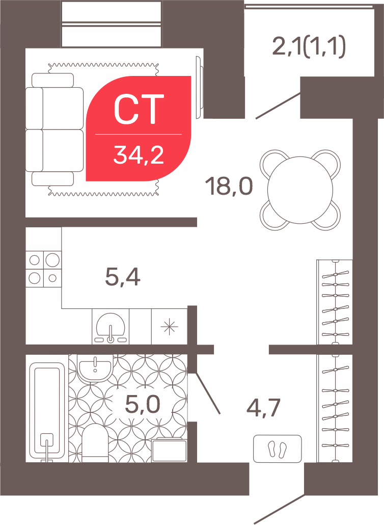 Планировка квартиры