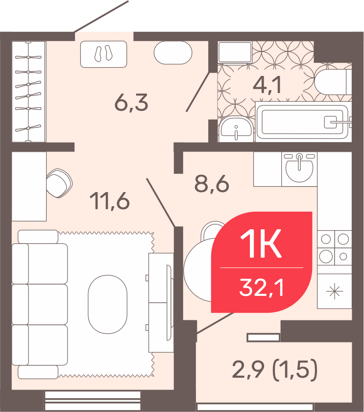 Планировка квартиры