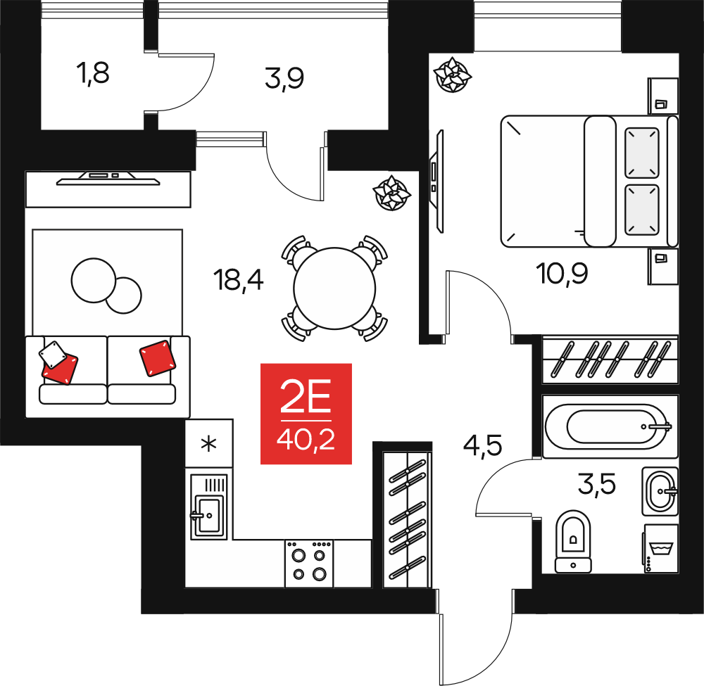 Планировка квартиры