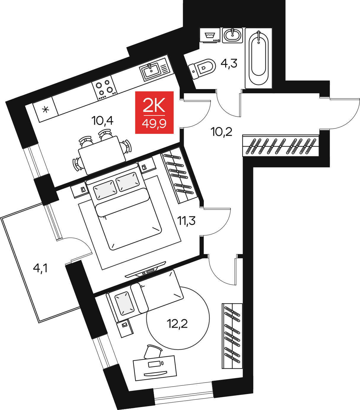 Планировка квартиры