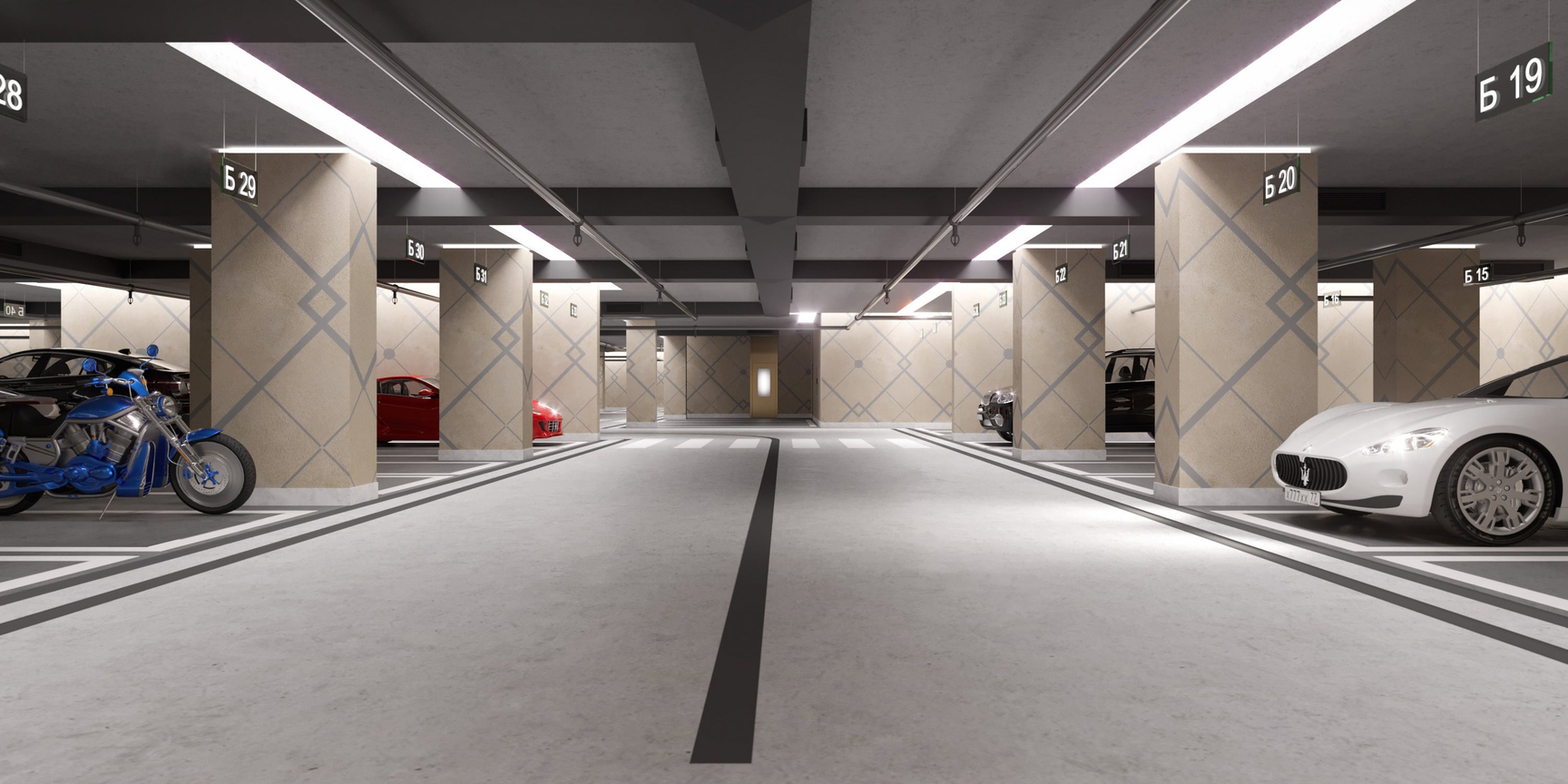 Подземный паркинг